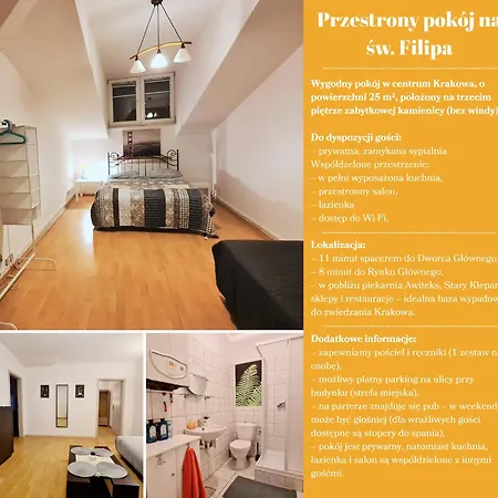 Przestronny W Mieszkaniu Na Filipa Apartment