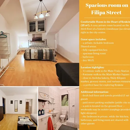 Apartment Przestronny W Mieszkaniu Na Filipa *